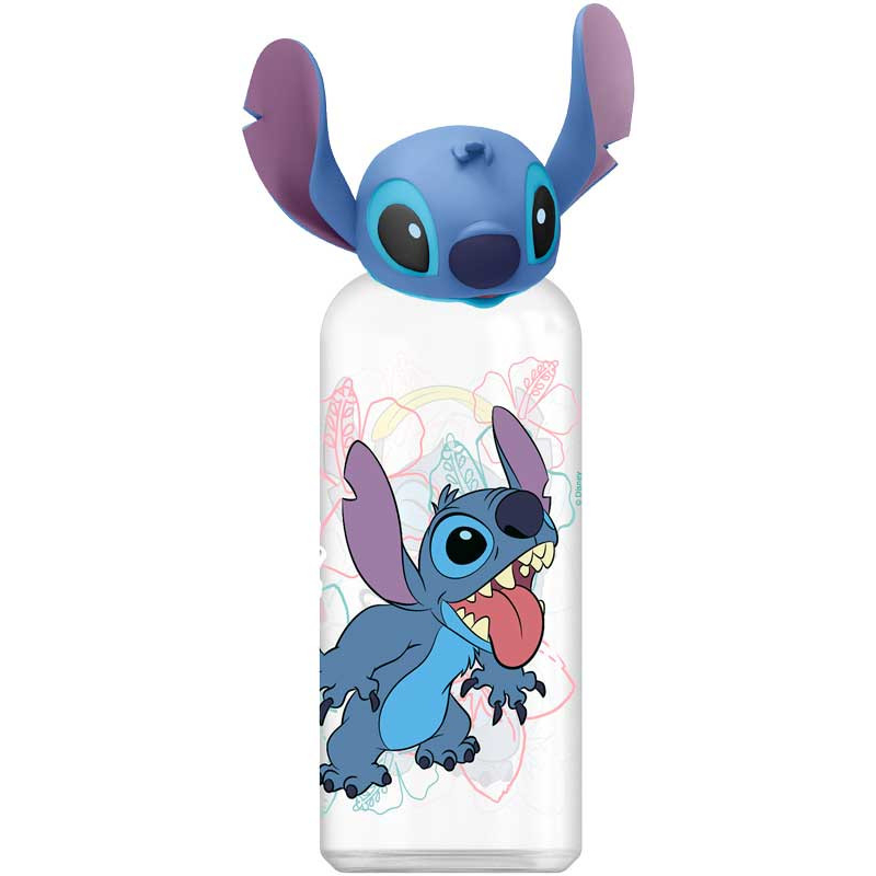 STITCH DRINKFLES MET 3D FIGUUR 560ML