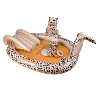 Swim Essentials Speelzwembad Beige Panterprint
