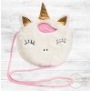 Unicorn ronde tas wit