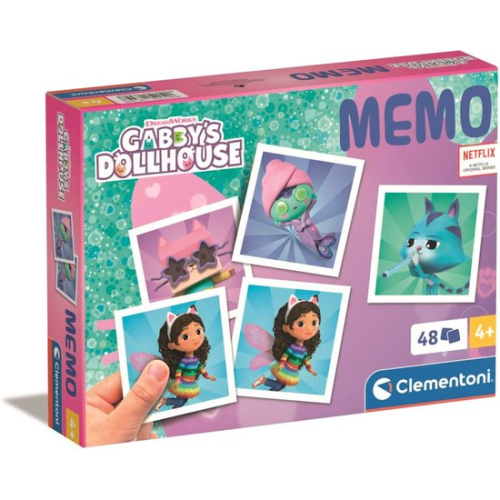 Gabby's Dollhouse Clementoni - Memory voor kinderen