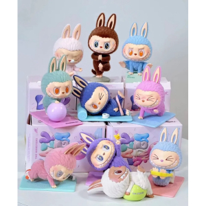 Pop Mart Labubu The Monsters Lazy Yoga Series 