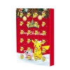 24 poppetjes Pokemon advent kalender rood